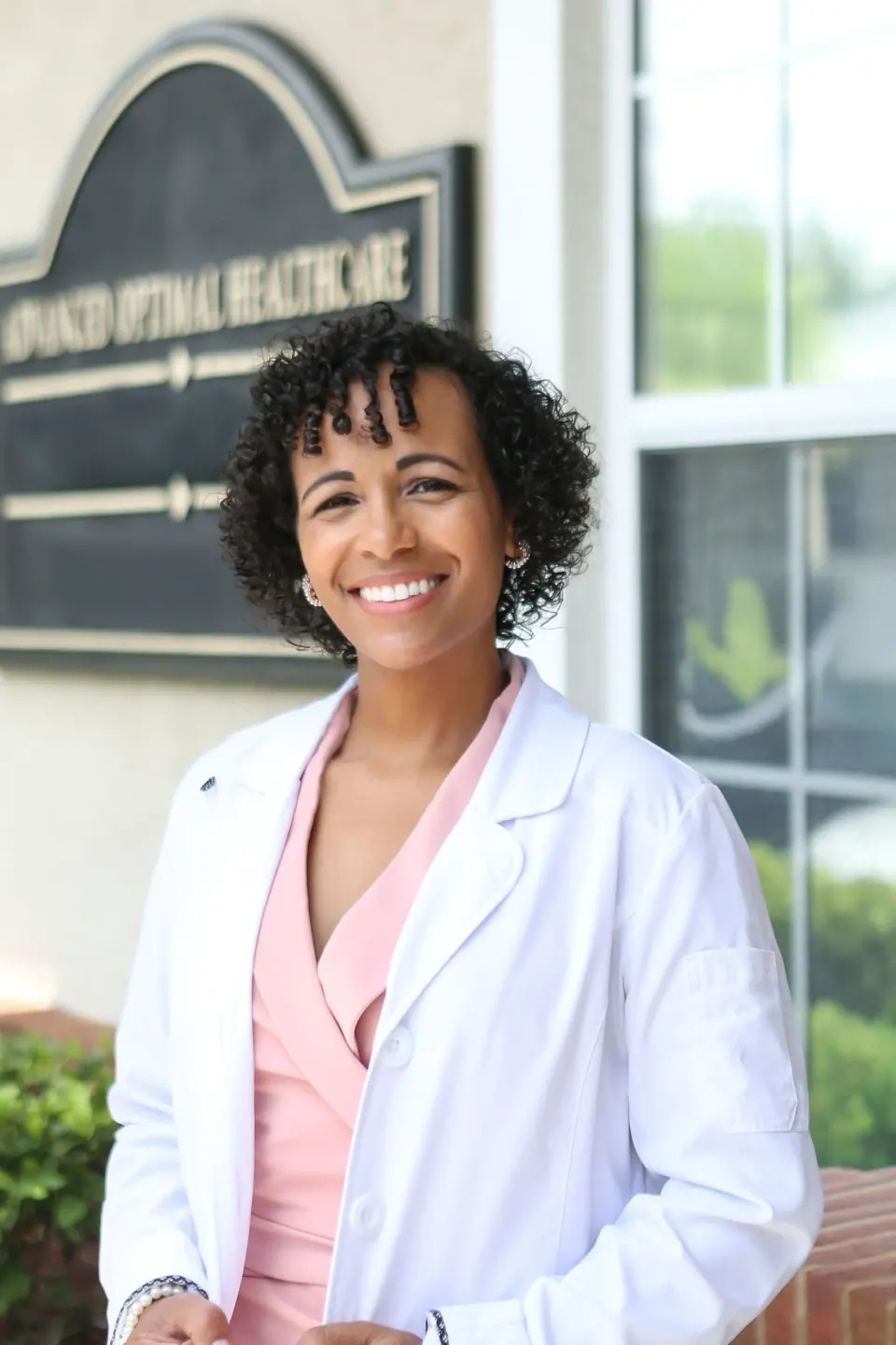 Dr. Anilda Ortiz, DNP, APRN, FNP-C, founder of Advanced Optimal Healthcare, photographed in the Lutz, FL office