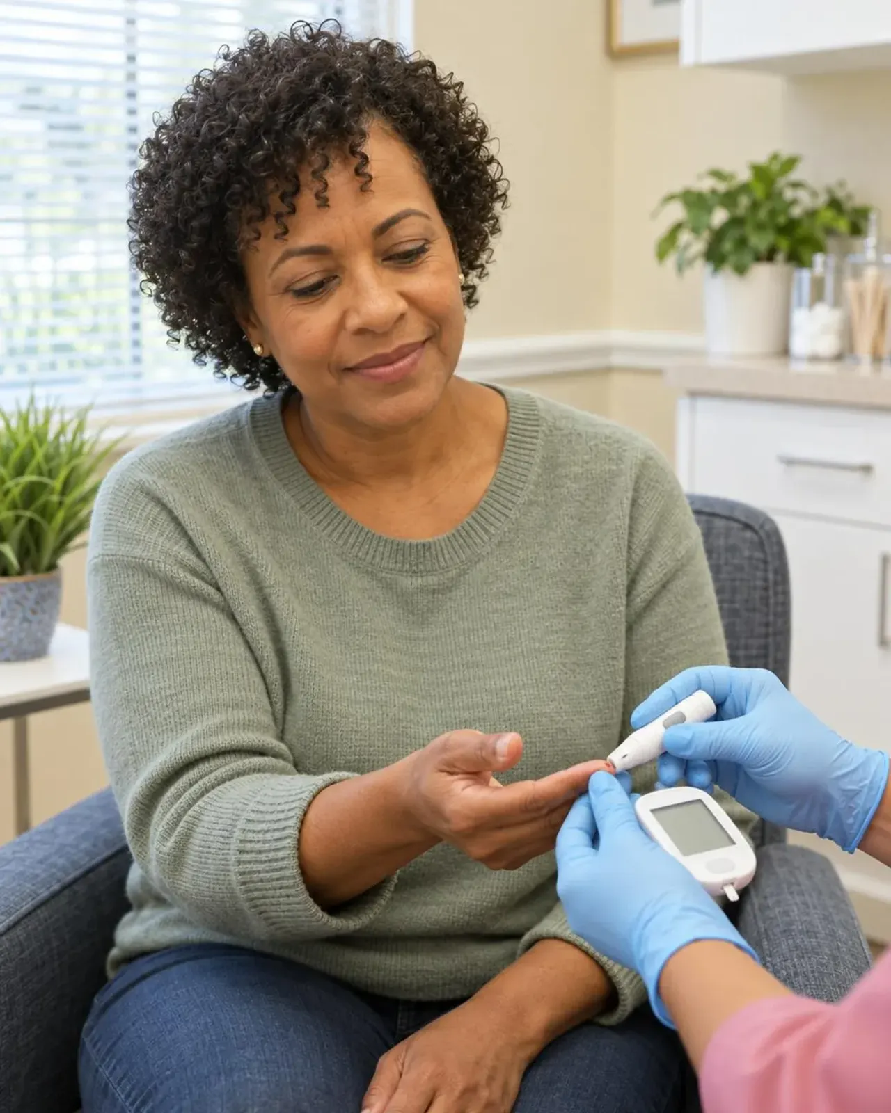 Adult in Lutz, FL noticing early warning signs of diabetes such as thirst and fatigue