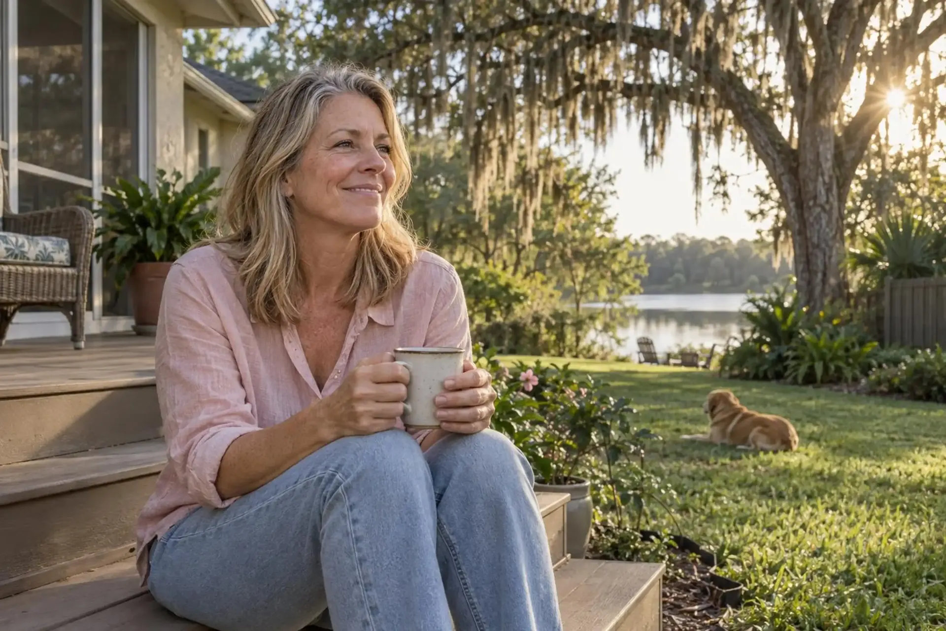 Patient reviewing hormone panel results before starting hormone therapy at Advanced Optimal Healthcare in Lutz, FL