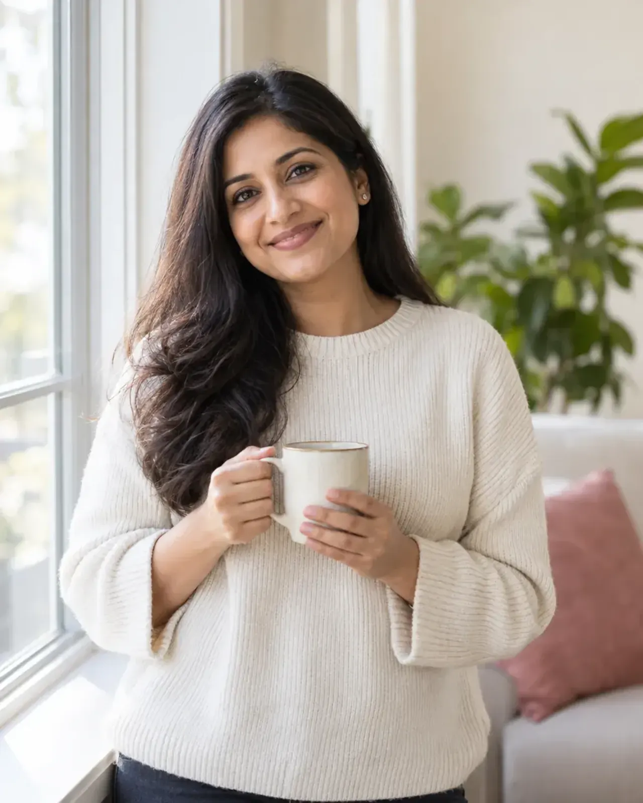 Woman in Lutz, FL feeling tired and cold, common early signs of an underactive thyroid